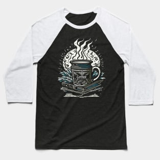 Books with coffee Baseball T-Shirt